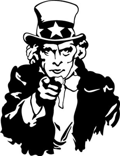 Uncle Sam DECAL